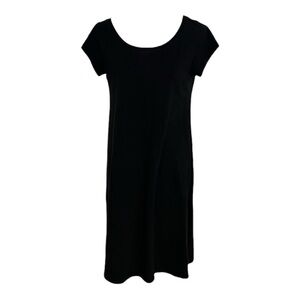 EILEEN FISHER Tee Shirt Dress Relaxed Fit Casual Size S Midi Mini‎ Work Flowy